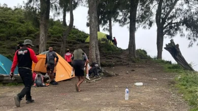 Pendaki asal Belgia Terpeleset di Jalur Torean Rinjani
