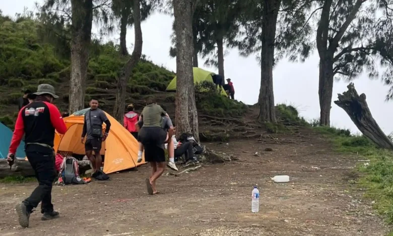Pendaki asal Belgia Terpeleset di Jalur Torean Rinjani