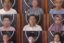 Sembilan Warga Kopang Diduga Bunuh Korban