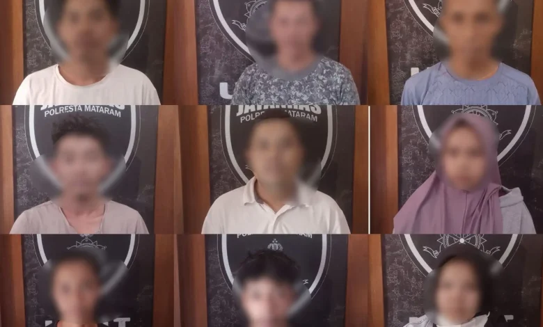 Sembilan Warga Kopang Diduga Bunuh Korban