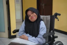 Salah satu peserta UTBK-SNBT Unram 2026, Alwa Suci Ristiyani.