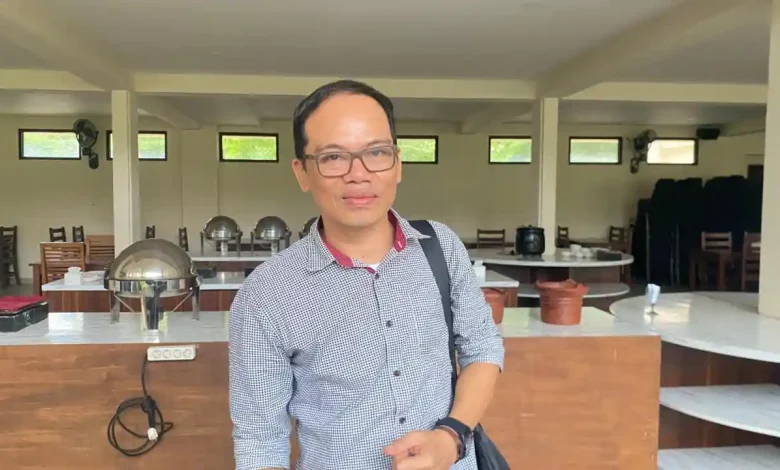 Direktur Eksekutif Walhi NTB, Amri Nuryadin soroti maraknya vila ilegal di Mandalika.