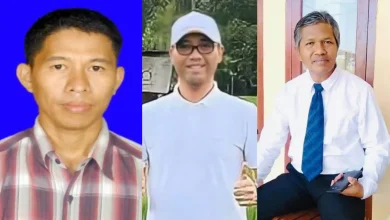 Tiga Besar Calon Kadis Pertanian dan Ketahanan Pangan Pangan NTB, Ahmad Fathoni (kiri), Lalu Amir Hamzah Bapuangan (tengah), dan Taufik (kanan).