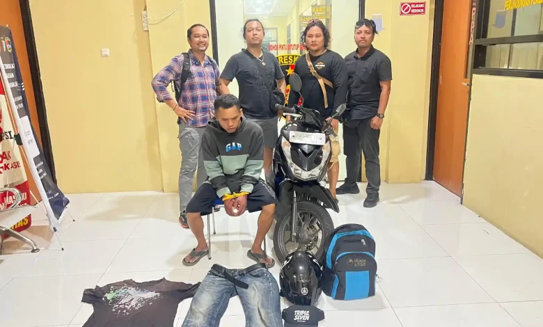 Satreskrim Polres Lombok Utara berhasil menangkap NA (43), terduga pelaku kekerasan seksual terhadap siswi tunawicara di Lombok Utara.