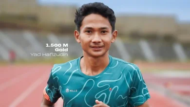 Atlet atletik asal NTB, Yad Hafizudin sumbang emas untuk Indonesia di Singapore Open 2026.