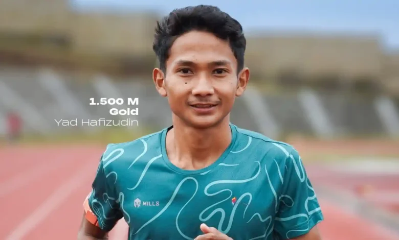 Atlet atletik asal NTB, Yad Hafizudin sumbang emas untuk Indonesia di Singapore Open 2026.