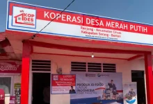 Koperasi Desa Merah Putih di Kabupaten Serang, Banten.