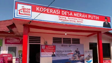 Koperasi Desa Merah Putih di Kabupaten Serang, Banten.