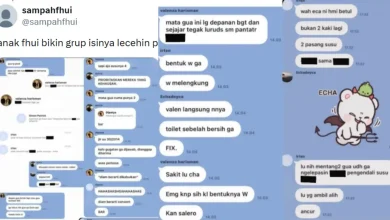 Kolase foto dugaan isi percakapan grup 16 mahasiswa FH UI yang diduga terlibat dalam kasus kekerasan seksual.