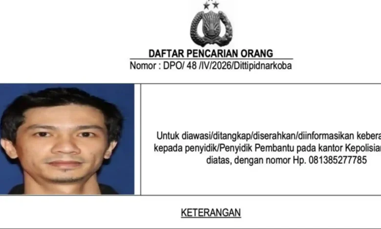 Tosan, Rekan Ko Andre alias 'The Doctor' dalam jaringan narkoba diburu Bareskrim Polri.
