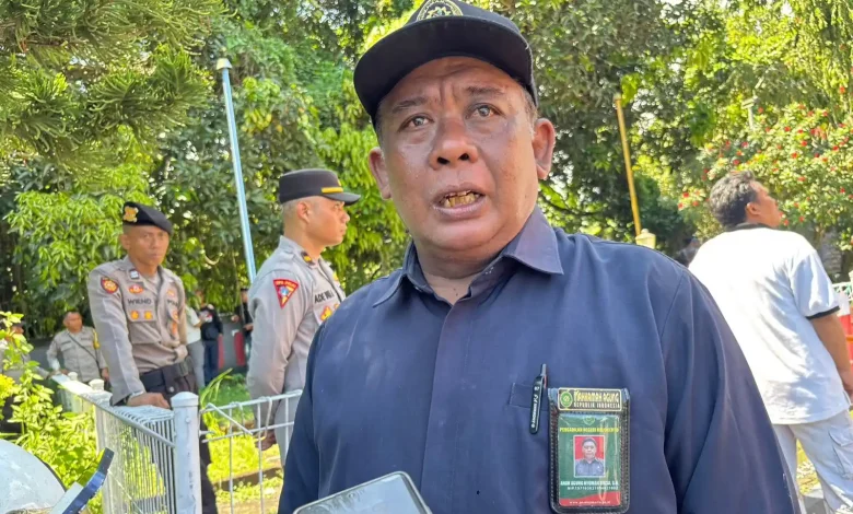 Panitera PN Mataram Anak Agung Nyoman Diksa Eksekusi SPBU di Lombok Utara
