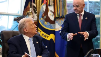 Presiden Amerika Serikat Donald Trump Presiden FIFA Gianni Infantino Piala Dunia 2026