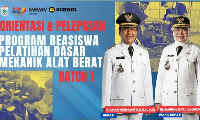 Pemerintah KSB Matangkan Persiapan Pelepasan Peserta Beasiswa Mekanik Alat Berat ke Jakarta