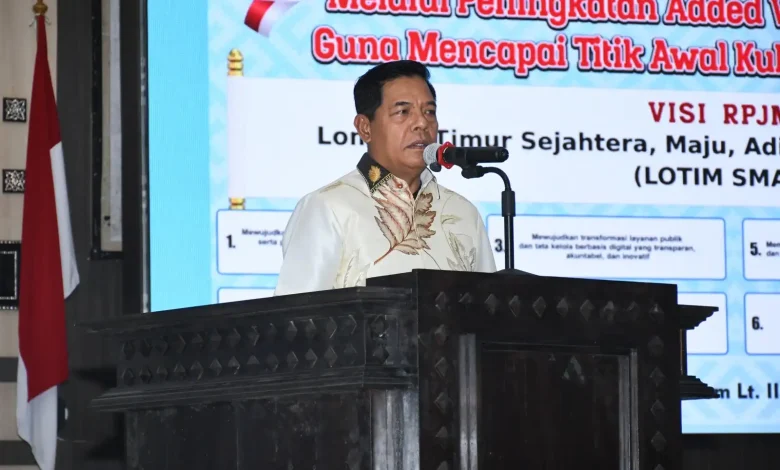 Bupati Lombok Timur Haerul Warisin