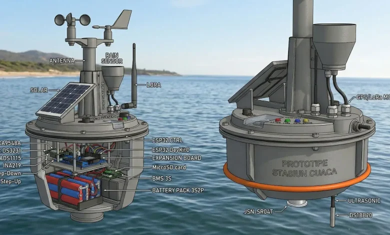 Alat Pendeteksi Banjir Rob di Ampenan