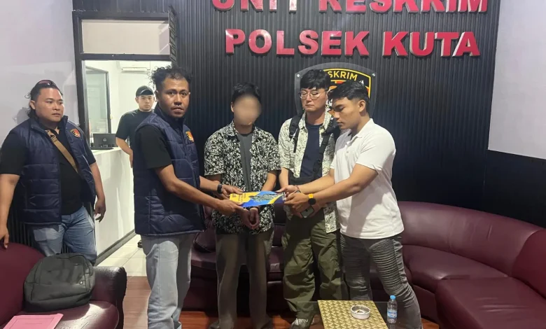 WN Korsel Terduga Pelaku Kekerasan Seksual di Gili Trawangan Ditangkap di Bali