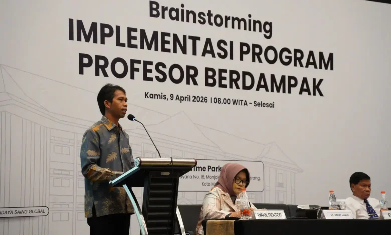 Prof. Sukardi Kumpulkan Guru Besar Unram