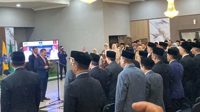 Gubernur Iqbal Lantik Puluhan Pejabat Pemprov NTB