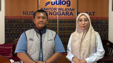 Anggota DPR RI Lale Syifaun Nufus Tinjau Stok Pangan di Bulog NTB