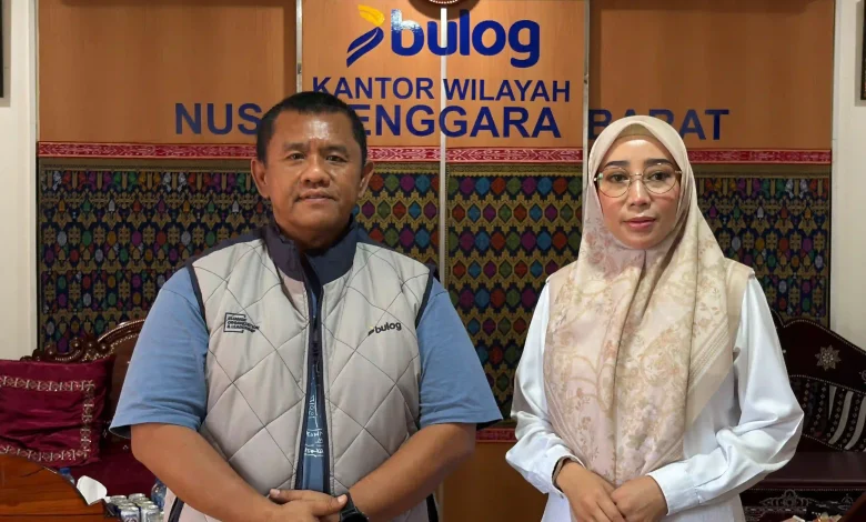 Anggota DPR RI Lale Syifaun Nufus Tinjau Stok Pangan di Bulog NTB