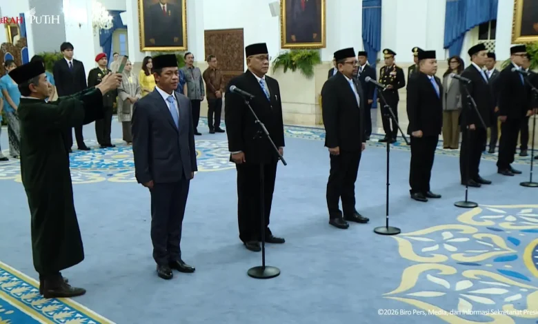 Presiden Prabowo Lantik Qodari hingga Dudung di Reshuffle Kabinet Kelima