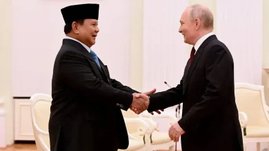 Putin Sambut Prabowo