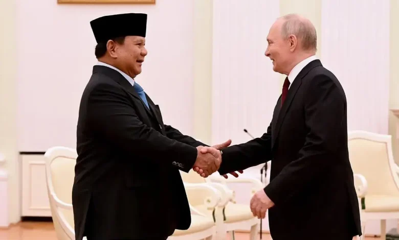 Putin Sambut Prabowo