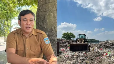 Kepala Bidang Pengelolaan Persampahan DLH Kota Mataram Vidi Partisan Yuris Sampah TPS Bintaro
