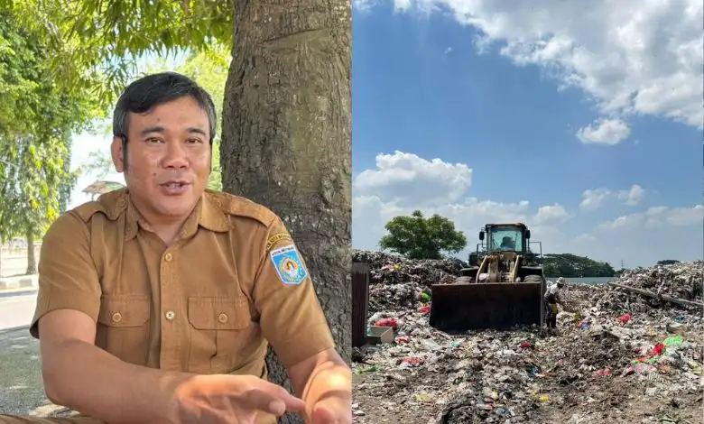 Kepala Bidang Pengelolaan Persampahan DLH Kota Mataram Vidi Partisan Yuris Sampah TPS Bintaro