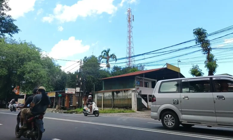 Menara Telekomunikasi di Kota Mataram