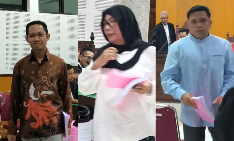 Tiga Terdakwa Kasus Lahan Eks GTI Dituntut Beragam