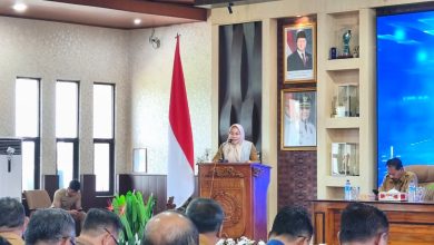 Kabag PBJ Sumbawa Erma Hadi Suryani lapor capaian E-Purchasing.