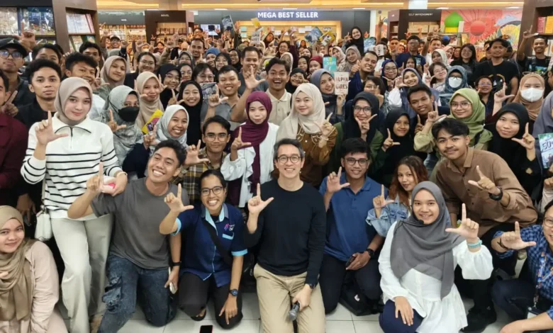 Acara Jumpa Penulis di Gramedia Lombok