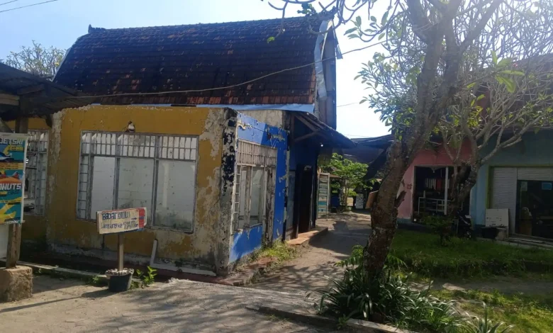 Bangunan di Pasar Seni Senggigi