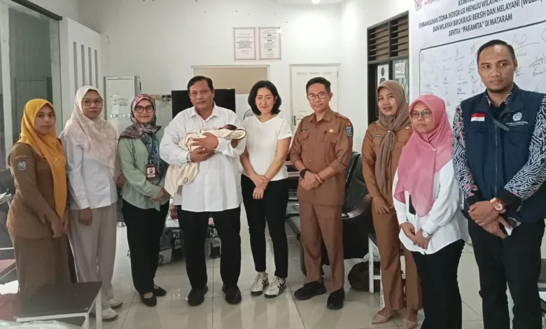 Bayi Rujukan KBRI Singapura Dititipkan di Sentra Paramita Mataram