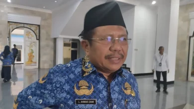 Bupati Lombok Barat Lobar Lalu Ahmad Zaini
