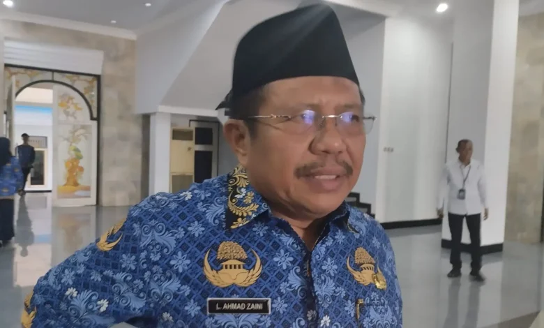 Bupati Lombok Barat Lobar Lalu Ahmad Zaini
