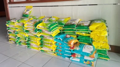 Bantuan Beras Dinas Ketahanan Pangan KSB