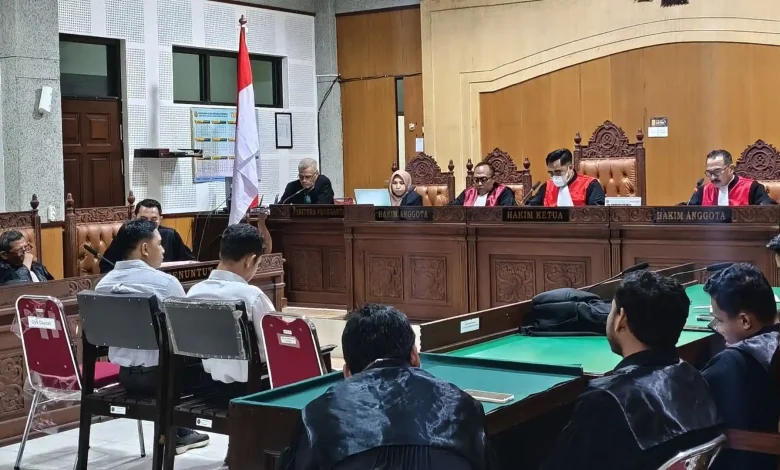 Dua Terdakwa Korupsi Pengelolaan Lahan Eks GTI
