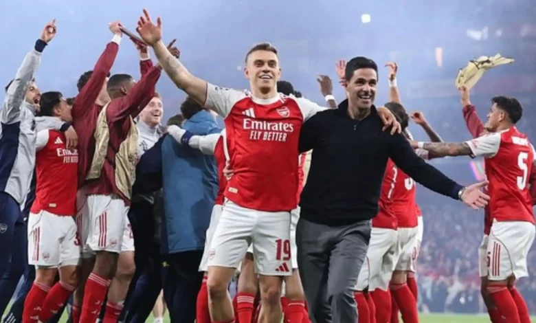 Euforia Tim Arsenal Lolos Final Liga Champions