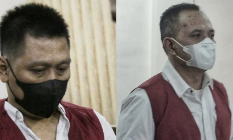 Terdakwa Kasus Pembunuhan Brigadir Nurhadi I Gde Aris Candra dan I Made Yogi Purusa Utama