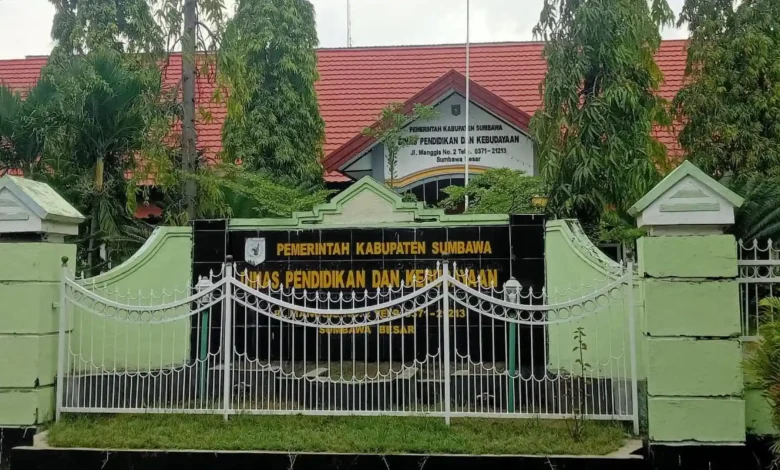 Kantor Dinas Pendidikan dan Kebudayaan Kabupaten Sumbawa Pemkab