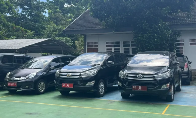 Kendaraan Dinas Pemprov NTB