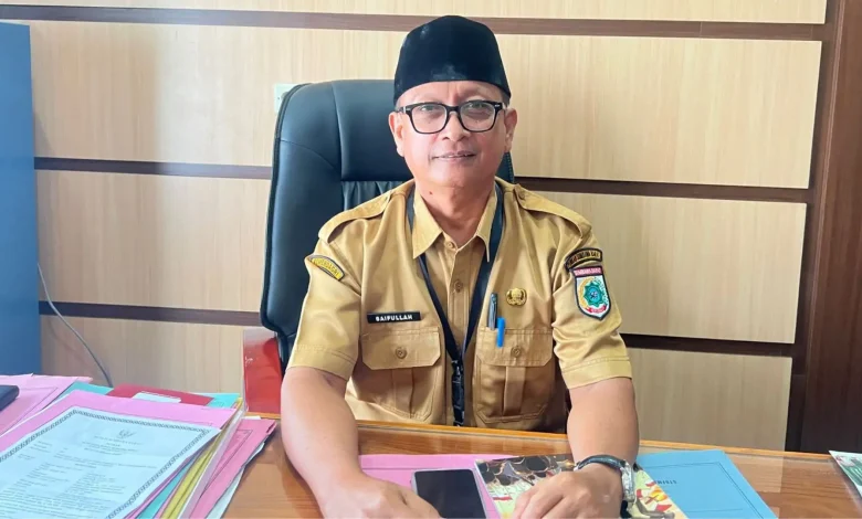 Kepala Bakesbangpol KSB Saifullah Paskibraka