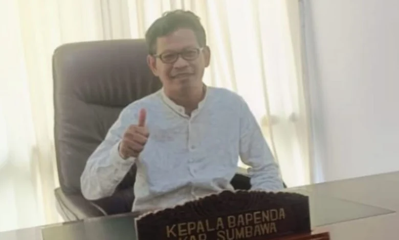 Kepala Bapenda Kabupaten Sumbawa Hardianto PAD