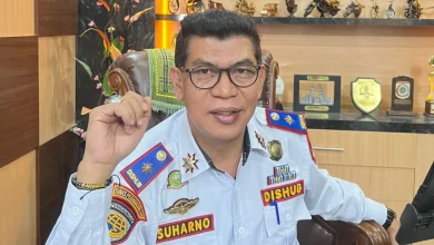 Kepala Dinas Perhubungan KSB Suharno Lampu Jalan di Sumbawa Barat