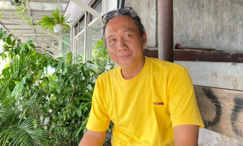Kepala Lingkungan Karang Taruna Bambang Dwi Wahyudi