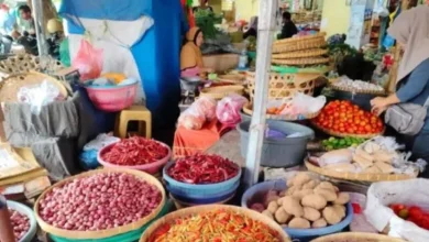 Inflasi NTB Harga Sejumlah Komoditas