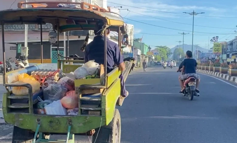 Cidomo di Kota Mataram