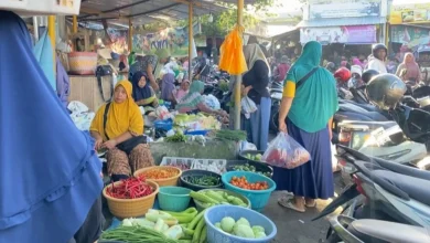 Pedagang Pasar Pagesangan Kota Mataram